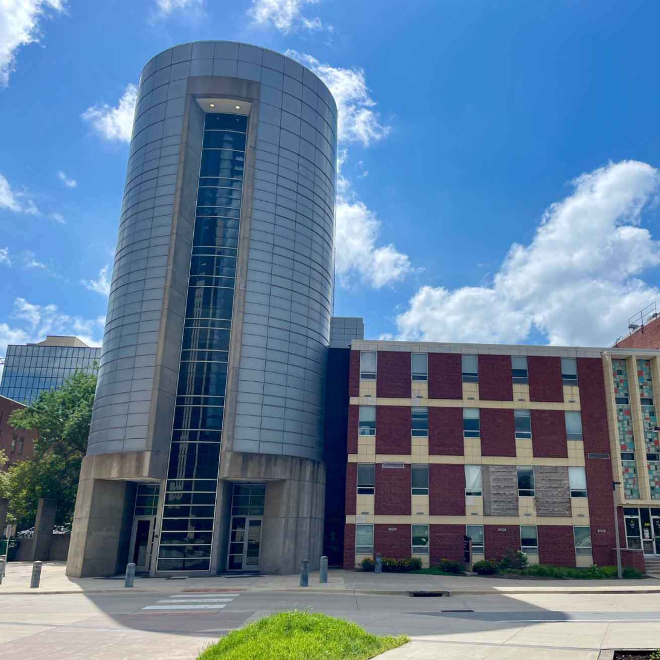 Exterior of the Iowa Biosciences Innovation Facility