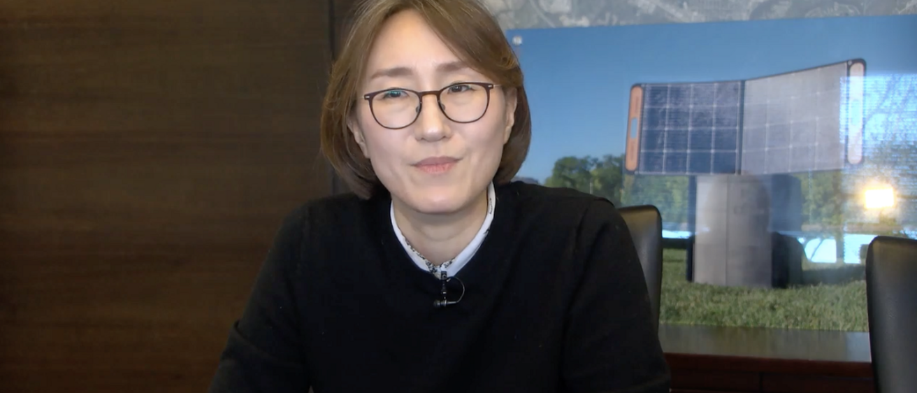 Screenshot from Pani Clean KCRG highlight